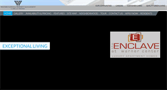 Desktop Screenshot of enclavewarnercenter.com
